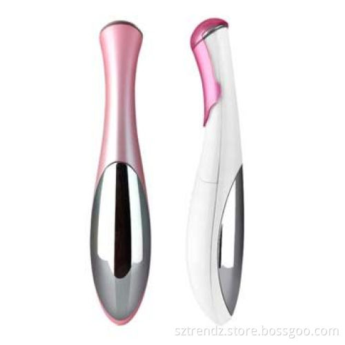 Ion eye care massager with negative ion and vibration to anti-wrinkle and help absorb nutrition